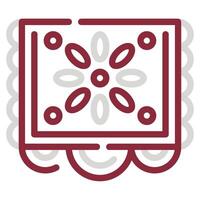 Papel Picado icon for web, app, infographic, etc vector