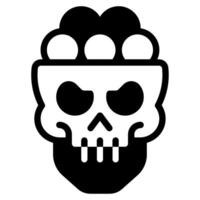 Sugar Skull icon for web, app, infographic, etc vector