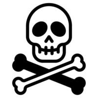 Skeleton icon for web, app, infographic, etc vector