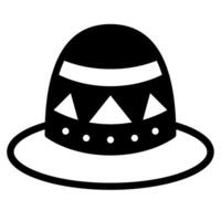 Sombrero icon for web, app, infographic, etc vector