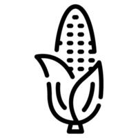 Corn icon for web, app, infographic, etc vector