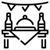 Feast icon for web, app, infographic, etc vector