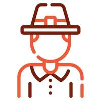 Pilgrims icon for web, app, infographic, etc vector