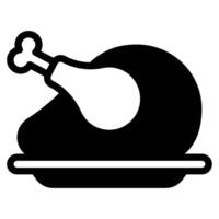 Turkey icon for web, app, infographic, etc vector