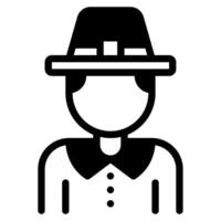 Pilgrims icon for web, app, infographic, etc vector