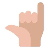 Shaka sign icon for web, app, infographic, etc vector