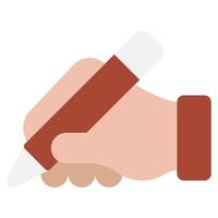Handwriting icon for web, app, infographic, etc vector