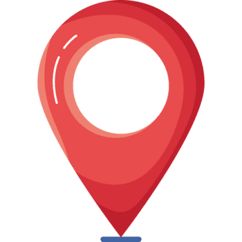 ein rot Stift mit ein Blau Punkt auf es png