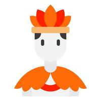 Shaman icon for web, app, infographic, etc vector