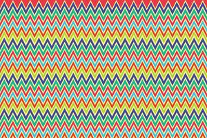 Colorful folk wave seamless pattern background fabric and carpet vector