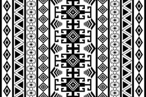 Black African ethnic seamless pattern fabric vector