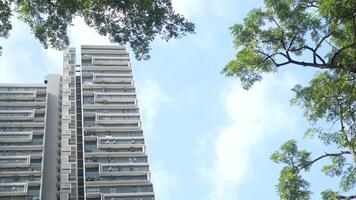 A tall building with many windows and balconies video