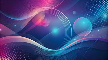 Abstract Background gradients blending into a blue pink luminous almost ethereal atmosphere photo