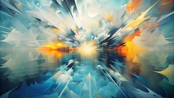 Abstract Background gradients blending more colore photo