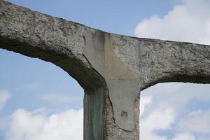 Ludwikowice Klodzkie, Poland - August 10th, 2024 - Concrete structure called Mucholapka - fly catcher - built by Nazi Germany during World War II photo
