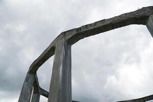 Ludwikowice Klodzkie, Poland - August 10th, 2024 - Concrete structure called Mucholapka - fly catcher - built by Nazi Germany during World War II photo