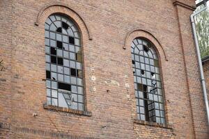 Nowa Ruda, Poland - August 4th, 2024 - Historical building at coal mine photo