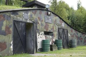 Ludwikowice Klodzkie, Poland - August 10th, 2024 - Molke Museum. Entrance to Third Reich dynamite factory. photo
