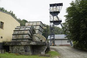 Nowa Ruda, Poland - August 4th, 2024 - Coal mining machines photo