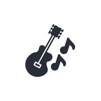 guitarist icon. .Editable stroke.linear style sign for use web design,logo.Symbol illustration. vector