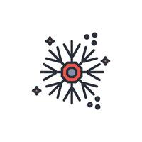 winter icon. .Editable stroke.linear style sign for use web design,logo.Symbol illustration. vector