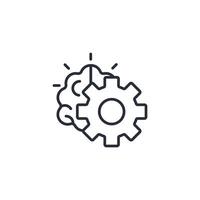 learning icon. .Editable stroke.linear style sign for use web design,logo.Symbol illustration. vector