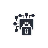 security systemicon. .Editable stroke.linear style sign for use web design,logo.Symbol illustration. vector