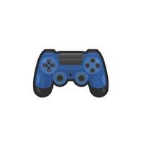 game stick controller in outline flat design. vector