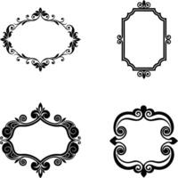 Unique Frame Artwork Bundle vector