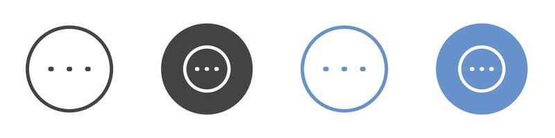 See more details icon Flat set in black and white color vector