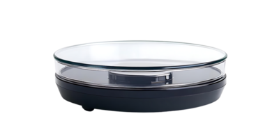Precise Glass Platform Scale with Transparent Background for Accurate Weighing png