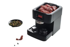 Prepare Delicious Meals with this Innovative Sous Vide Cooker, Featuring a Digital Timer and Transparent Background for Easy Monitoring png