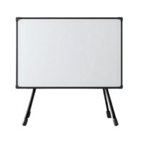 Whiteboard with Transparent Background, Ideal for Presentations and Meetings, Easy to Clean and Durable png