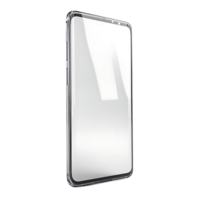 Smartphone with Transparent Background Mockup for App Design and Branding Presentations png