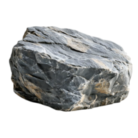 Gray Rock with Transparent Background, Isolated Stone with No Background,  Rocky Texture with Transparency png