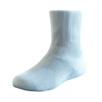 White Crew Socks with Transparent Background - Perfect for Your Casual Style png
