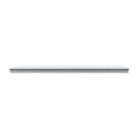 White Shelf with Transparent Background, Perfect for Product Display and Mockups png