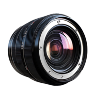 Camera Lens with a Transparent Background, Showing the Intricate Details of the Glass and Metal png