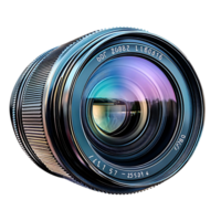 A Close Up of a Camera Lens with a Transparent Background png