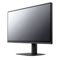 Immerse Yourself in a World of Visual Brilliance with This Stunning Monitor Featuring a Transparent Background png