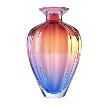 pendenza bicchiere vaso con un' trasparente sfondo, Perfetto per visualizzazione fiori e aggiungendo un' toccare di colore per qualunque camera png