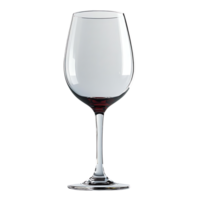 Clear Wine Glass with Transparent Background, Ideal for Mockups and Graphic Design Projects png