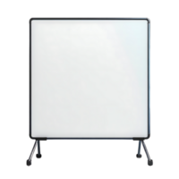 Portable Whiteboard with Transparent Background for Presentations and Meetings, Perfect for Offices and Classrooms png