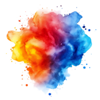 Vibrant Watercolor Splashes with Transparent Background, Artistic Abstract, Colorful Paint Drips,  Watercolor Art,  Abstract Art,  Fluid Painting,  Modern Art,  Digital Art,  Texture,  Background,  Watercolor Background,  Abstract Background,  Design,  Gr png