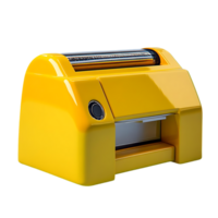 Yellow Label Printer with Transparent Background, Ideal for Professional Labeling, Printing Labels with a Transparent Background png