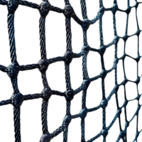 Intertwined Blue Ropes Forming a Complex Network with a Transparent Background, Abstract Woven Pattern png