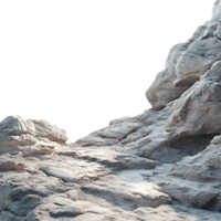 Stone Texture Isolated on Transparent Background, Rock Formation with Detailed Surface for Design, Natural Elements for Backgrounds png