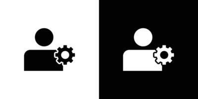 User Management Icon Flat fill set collection vector