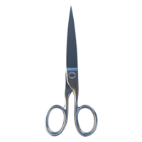 Sharp Steel Scissors with a Transparent Background,  Cutting Through the Air with Precision png