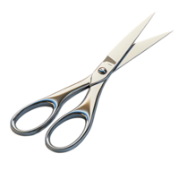 Sharp Metal Scissors with a Transparent Background Cut Through Paper with Precision and Ease, Offering a Clean and Professional Look. png